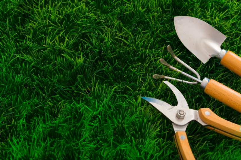 Jardines comunitarios impecables