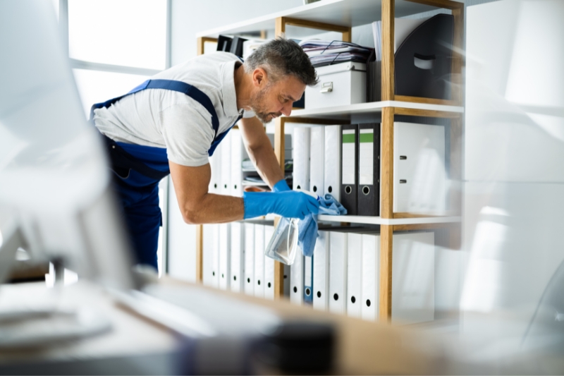 servicio de limpieza de oficinas diario
